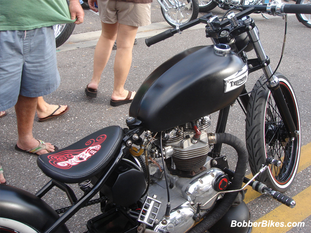 Black Bobber Bike